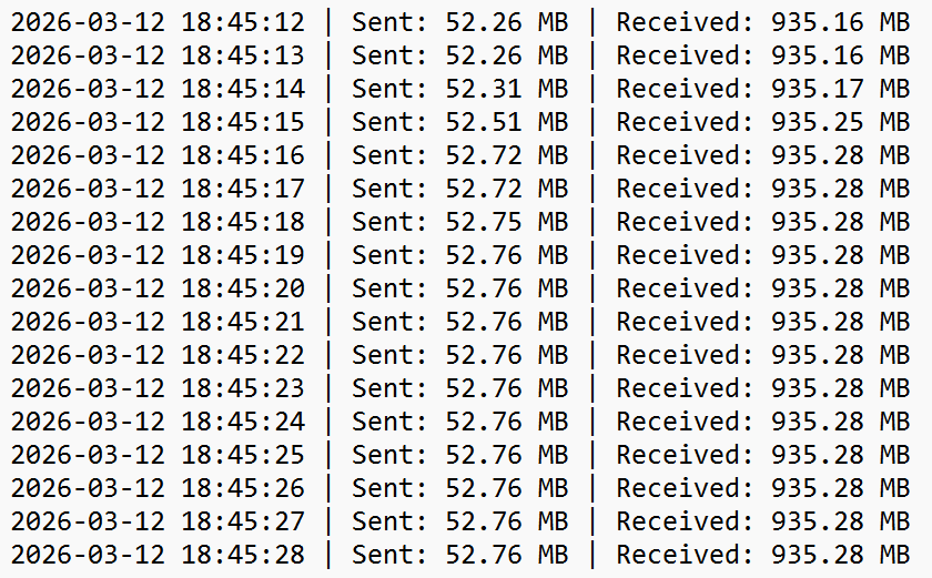 Notepad log file